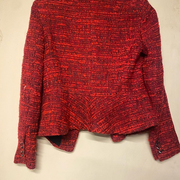 Zara Bead Embellished Peplum Jacket - Picture 4 of 12